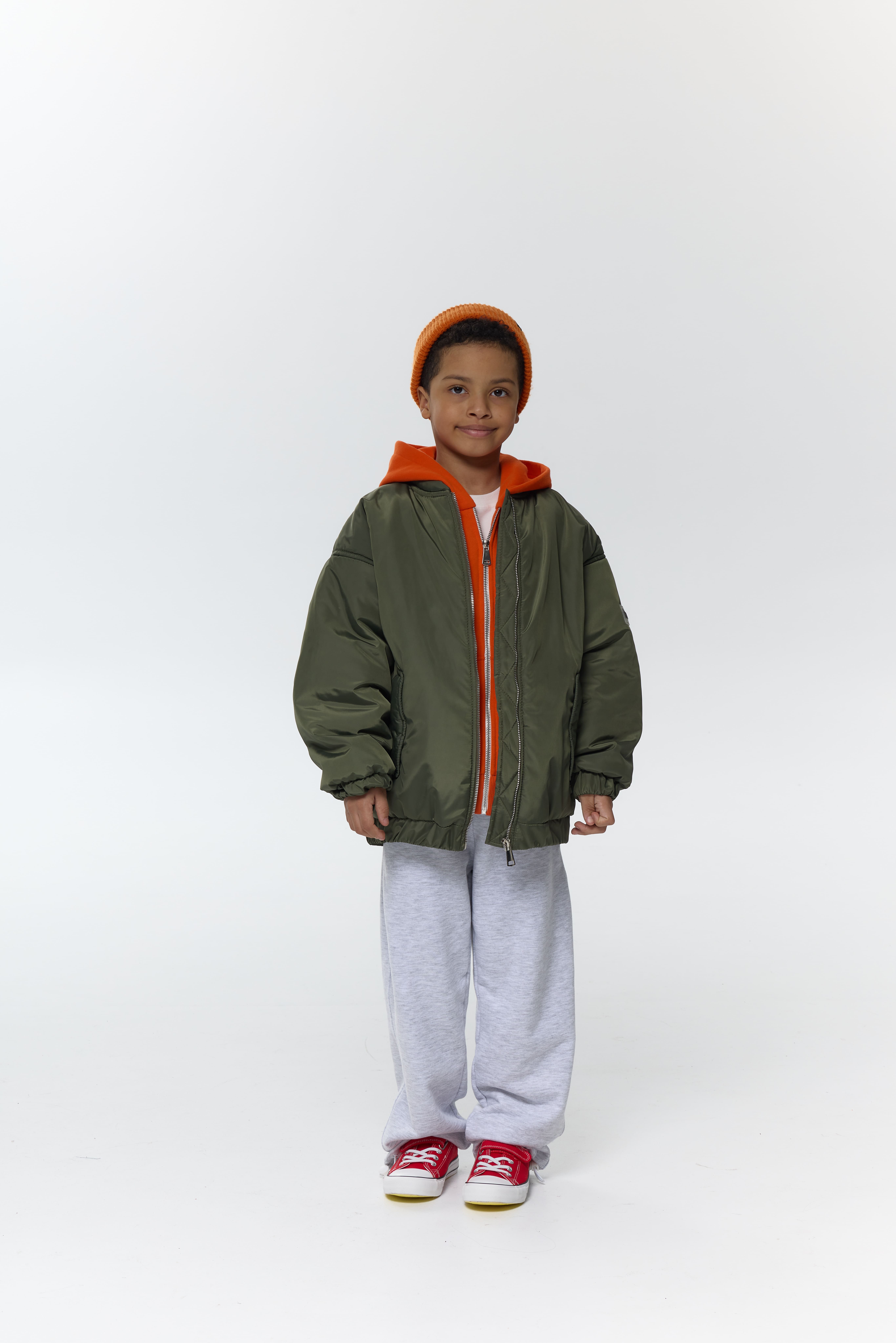 Бомбер-куртка хакі unisex 